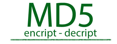 MD5 - Cripta e Decripta stringhe in md5